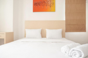 Homey and Warm 1BR Belmont Residence Puri Apartment By Travelio